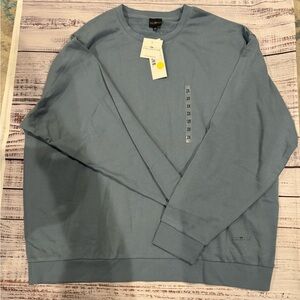 Blue Crew Neck Sweater